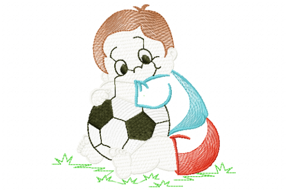 Ball Boy, Football Embroidery Review