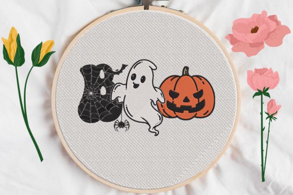 Boo Ghost Pumpkin Embroidery Review