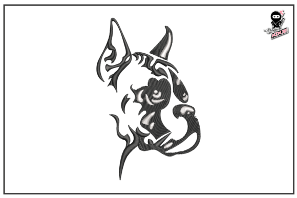 Boxer Dog Portrait Embroidery Review
