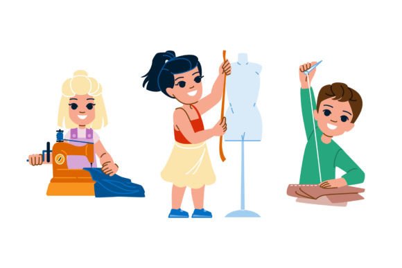 Embroidery Sewing Kid Vector: A Holiday Design Review