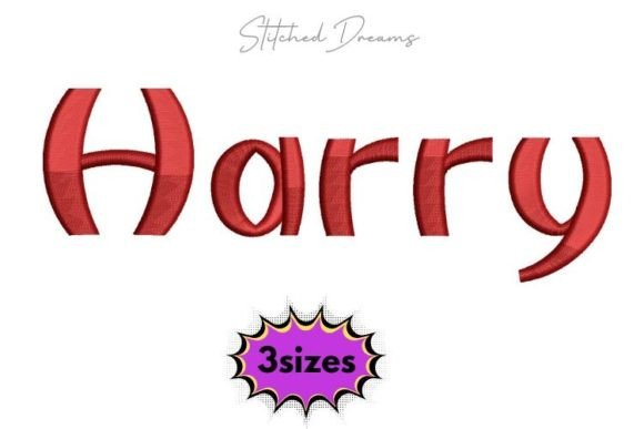 Harry Name Embroidery Design Review