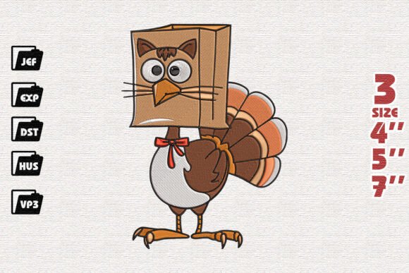Meow Turkey Embroidery File Review