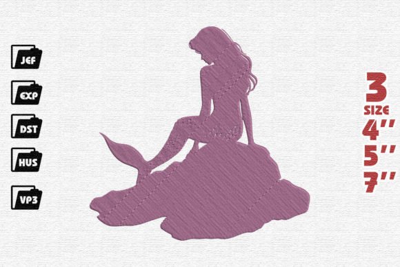 Mermaid on the Beach Embroidery Review