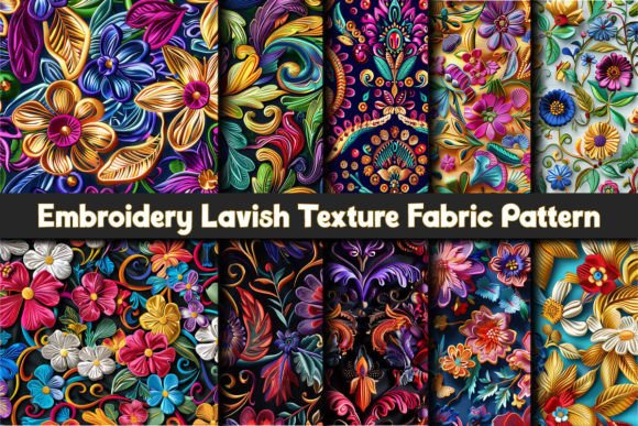 Review: Embroidery Lavish Texture Fabric Pattern