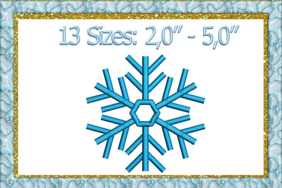 Snowflake Embroidery Design Review
