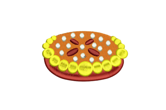 Thanksgiving Pizza Embroidery Design Review