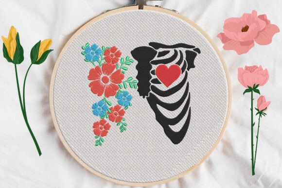 The Breastbone and the Flower Embroidery Review