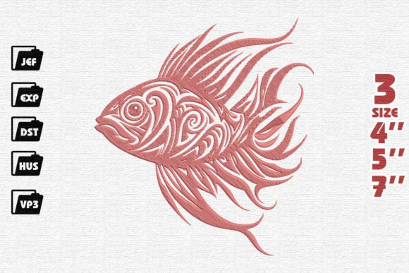 Tribal Fish Embroidery Review