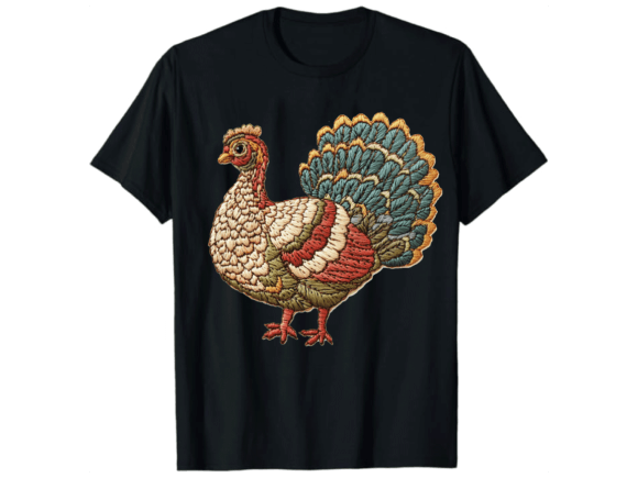 Turkey Thanksgiving Funny Embroidery Design Review
